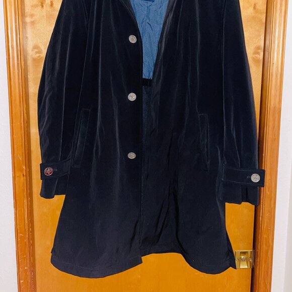 Hart Schaffner Marx Smart Coat Jacket Black Rain & Stain Repellent 40 R - Picture 2 of 10
